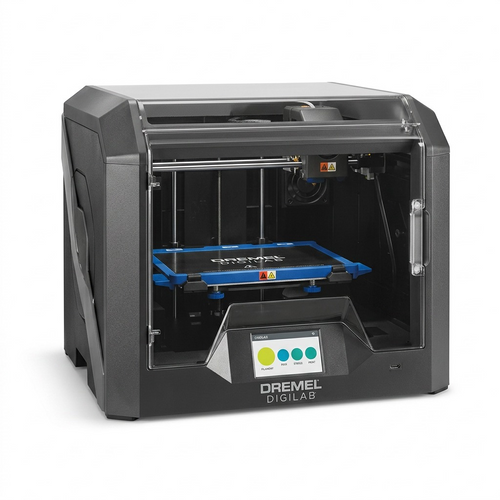 A high-resolution, centered image of the Dremel DigiLab 3D45 3D Printer on a pure white background.