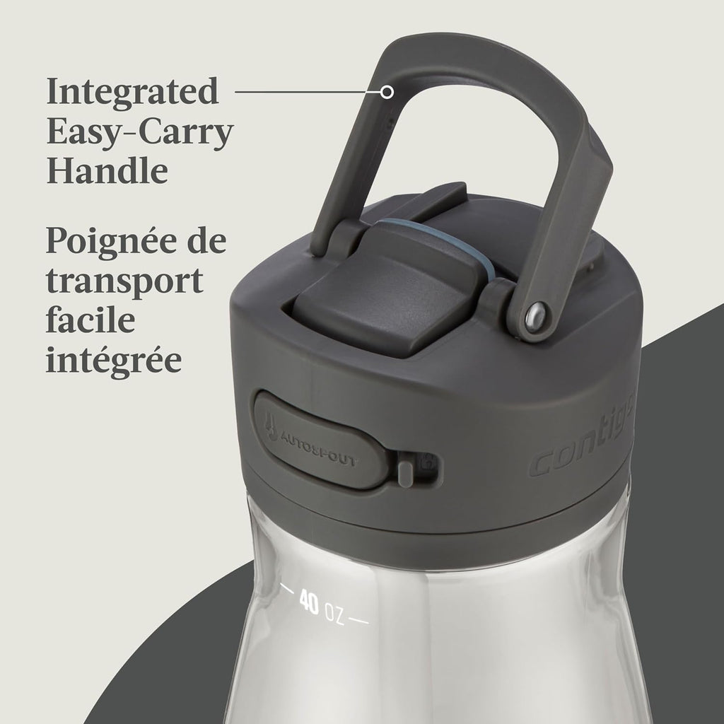 Contigo Ashland 2.0 Water Bottle with AUTOSPOUT Lid, 40 oz (1.18 L), Sake - view 4