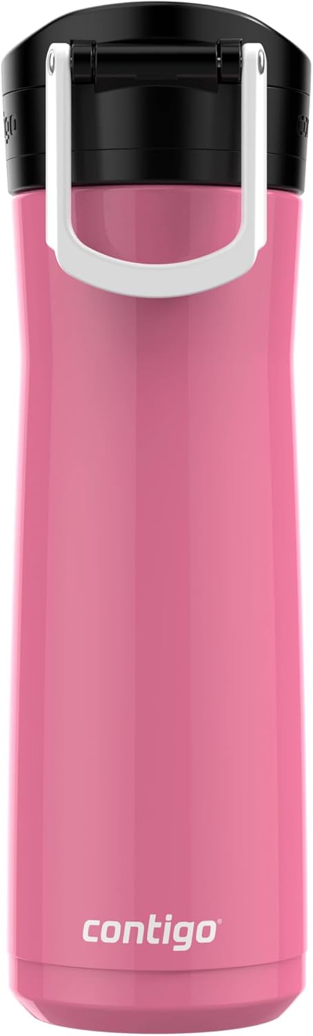 Contigo Jackson Chill 2.0 Insulated Water Bottle, AUTOPOP Lid, 20 oz (591 mL), Azalea - view 2