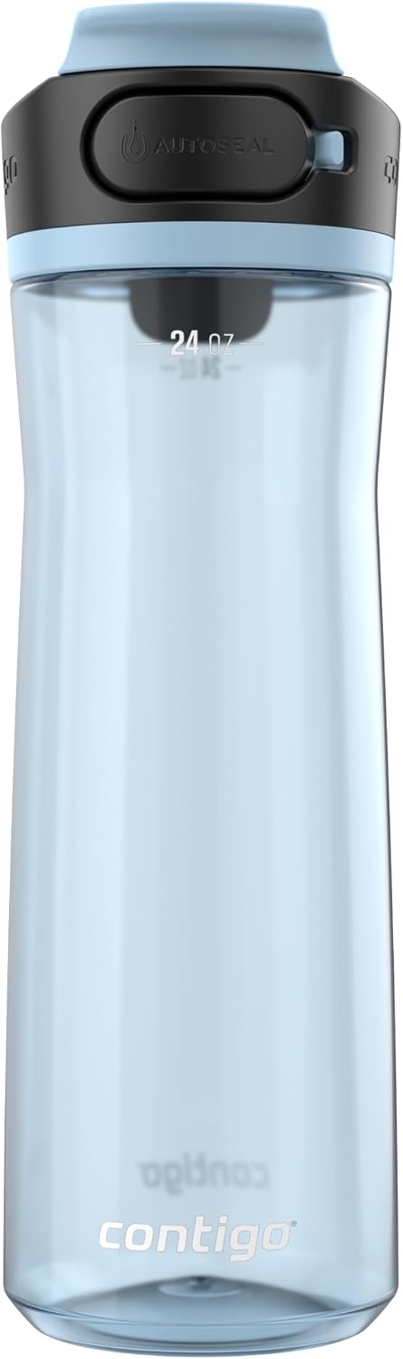 Contigo Cortland 2.0 Water Bottle with AUTOSEAL Lid, 24 oz (709 mL), Glacier