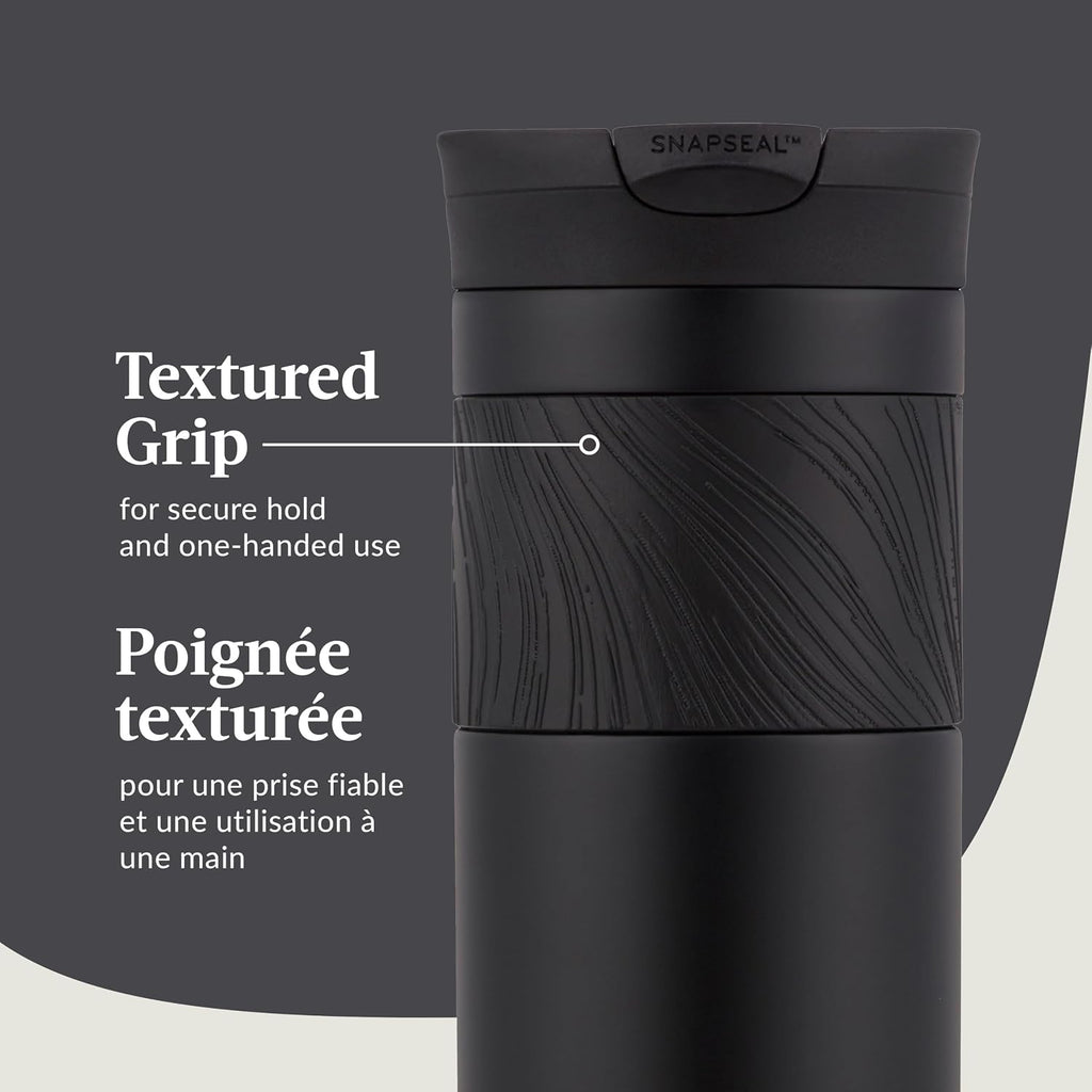 Contigo Byron 2.0 Travel Mug, SNAPSEAL Lid, 16 oz (473 mL), Sake & Juniper, 2-Pack - view 3