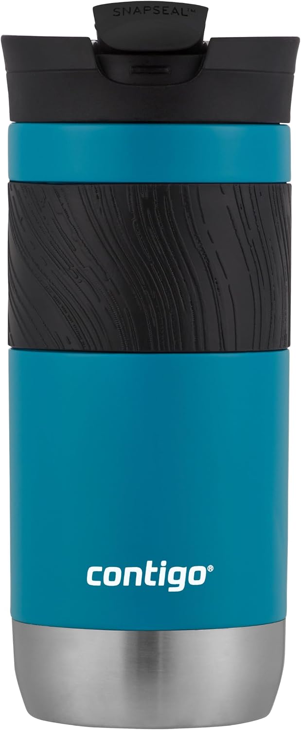 Contigo Byron 2.0 Travel Mug, SNAPSEAL Lid, 16 oz (473 mL), Sake & Juniper, 2-Pack - view 6