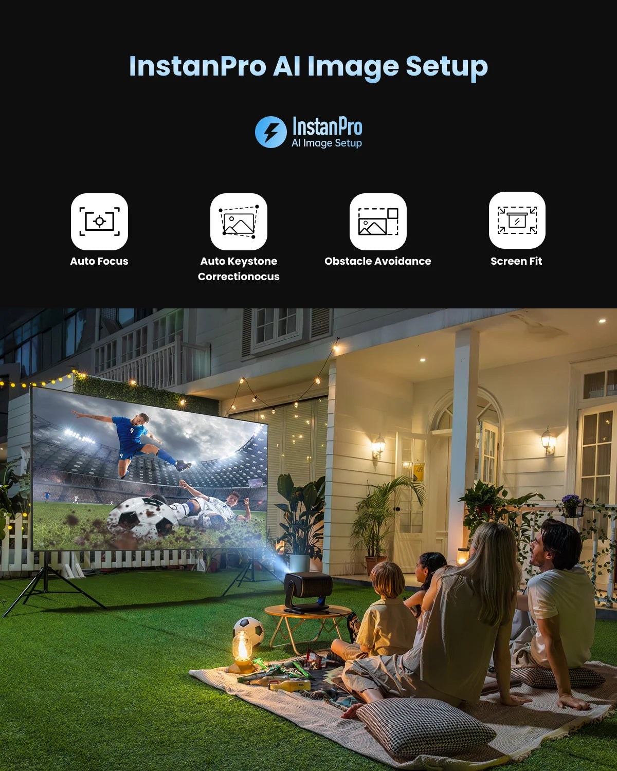 Dangbei MP1 Max 4K Triple Laser Smart Projector with Google TV & Netflix - view 5