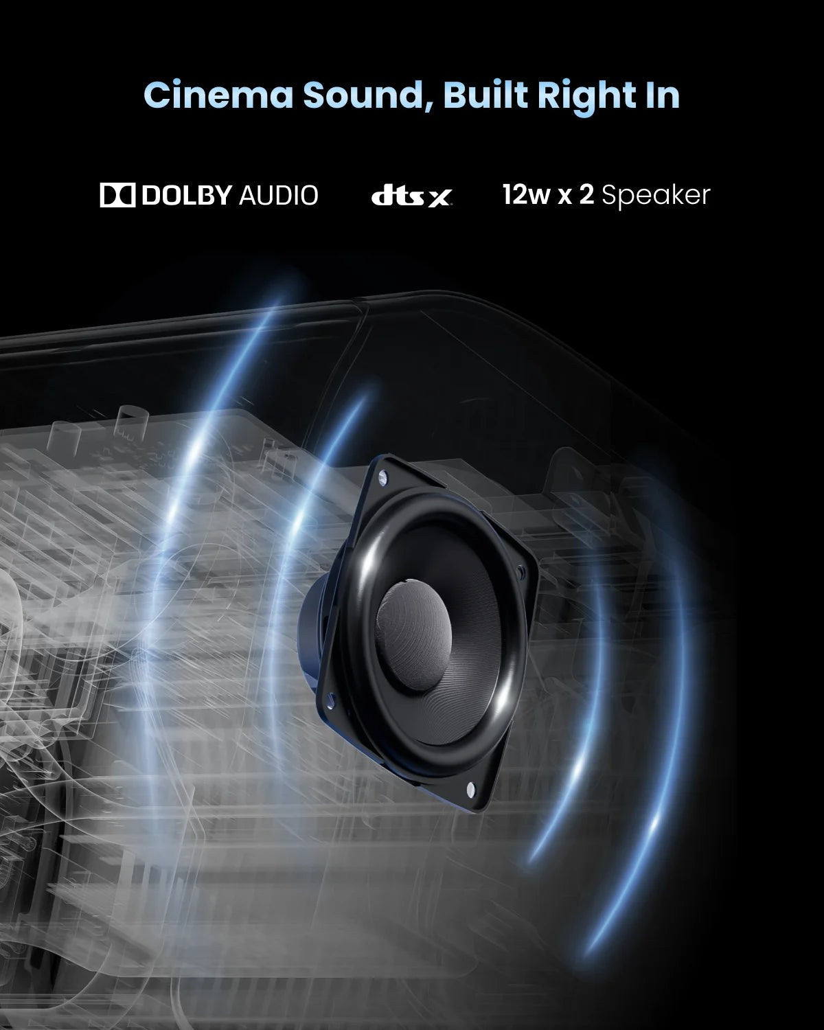 Dangbei MP1 Max 4K Triple Laser Smart Projector with Google TV & Netflix - view 8